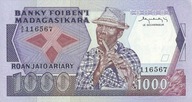 Madagaskar - 1000 Francs - 1983 - P68a - St.1