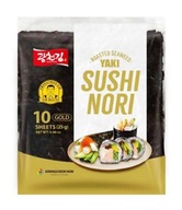 Glony, algi do sushi Yaki Nori GOLD 10 szt.