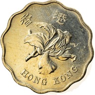 Moneta, Hong Kong, Elizabeth II, 20 Cents, 1997, A