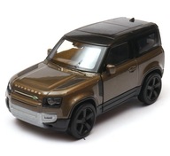 Land Rover Defender 2020 1:34 model WELLY hnedá