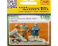 CMK F48028 French Pilot and Officer WW I 2szt 1:48