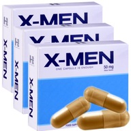 Zestaw 3 Opakowań Tabletki X-Men Na Mocną Erekcję Potencję Wzwód Długi Sex