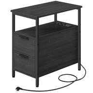 Funkčný stolík nočný stolík napájacia lišta do obývacej izby spálne loft