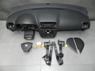 VW Eos dashboard cockpit airbags tension belts