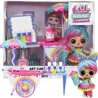 LOL Surprise Art Cart s bábikou Splatters 583806