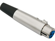 Gniazdo XLR conon mikrofonowe 3pin na kabel (3038)