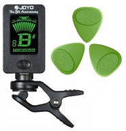 Tuner Gitarowy Stroik Klips Joyo JT-01 + KOSTKI GRATIS