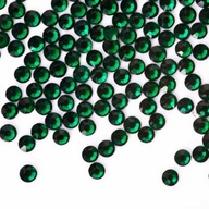 Sklenené kamienky na nechty SS5 Emerald cca 50 ks