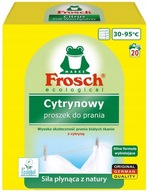 Proszek do prania tkanin białych z wyciągiem z cytryny Frosch CITRUS 1450g