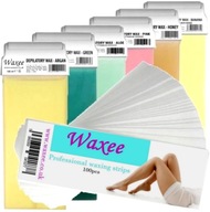Waxee - 6 x wosk w rolce + 100 pasków