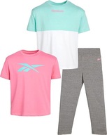 Komplet Reebok Dziewczynka 2x T-shirt legginsy 110