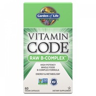 GARDEN OF LIFE Vitamínový kód RAW B-komplex (60 kapsúl)