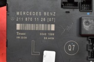 control unit module door left front 2118701126 MERCEDES E-KLASA W211 02-06