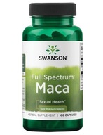 Swanson MACA 500 mg porządanie potencja 100 kapsułek