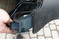 TUNEL mitte RAHMEN RADIA PANELU klimaanlage 2 DIN schwarzer AUDI S6 A6 C5