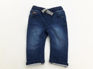 MOTHERCARE modne SPODNIE JOGGER a'la jeans _ 80cm