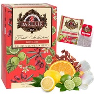 BASILUR Fruit Infusions - Owocowa herbata bezkofeinowa 20 x 2 g x1