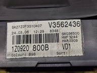 SKODA OCTAVIA II dials 1Z0920800B