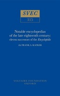 Notable encyclopedias of the late eighteenth