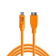 Kabel Tether Tools Pro USB-C Micro-B 4,6m CUC3315-ORG