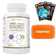 PROGRESS LABS MAGNEZ STRONG VITAMIN B6 NERVOVÁ SÚSTAVA ENERGIA 120k