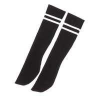 2 páry pruhovaných bavlnených ponožiek pre doplnky pre bábiky Blythe BJD v