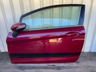 FORD FIESTA MK7 3D complete door left front front red