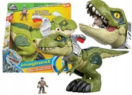 DUŻY DINOZAUR T REX SZCZĘKOZAUR JURASSIC WORLD IMAGINEXT DINOZAURY ZABAWKA