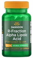 Swanson R-ALA 100mg 60kaps. Kyselina Alfa Lipoová Inzulín Antioxidant