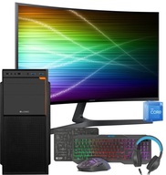 Zestaw gamingowy GameRTX 16GB DDR4| 256GB SSD|Win10P |PC z monitorem