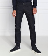 EMPORIO ARMANI jeansy | Slim Fit granatowe