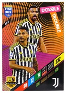 karty piłkarskie PANINI FIFA 365 2024 FANS Double Trouble JUV 14