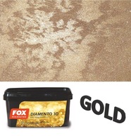 FOX DEKORATOR FARBA DIAMENTO 3D EFEKT GOLD 1L