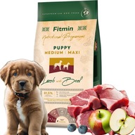 Fitmin Puppy Medium Maxi Lamb&Beef 12kg Karma dla psa