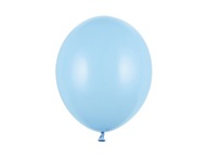 BALONY BŁĘKITNE BABYSHOWER URODZINY 30cm 10szt