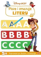 DISNEY UCZY. PISZĘ I ZMAZUJĘ LITERY