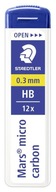 Grafit 0.3mm HB Staedtler