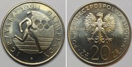 20 zł złotych1980 Igrzyska XXII Olimpiady MENNICZY st. 1 z parcianego worka