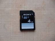 Karta pamięci SDHC Sony 4 GB klasa 4