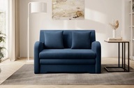 Sofa tapicerowana z funkcją spania mała kanapa rozkładana Ario