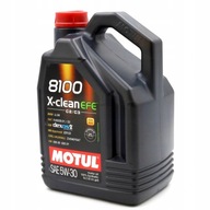 Motorový olej Motul 8100 X-Clean EFE 5v30 5L