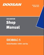 Servisná/obchodná príručka Doosan DX380LC-5