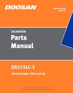 Doosan DX255LC-5 Parts Manual