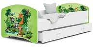 Detská posteľ 180x80 matrac + grafika IGOR