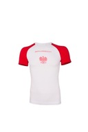 Brubeck Pánske 3D tričko Husar PRO s krátkym rukávom biela/červená M