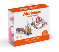 Marioinex, Mini Waffle Konstruktor różowy