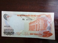 Banknot 500 dong Wietnam Południowy