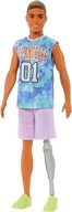 Barbie Fashionistas Ken z protezą nogi HJT11