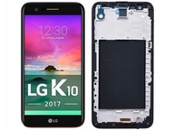 WYŚWIETLACZ LCD EKRAN SZYBKA DOTYK DO LG K10 2017 M250N RAMKA