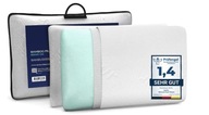 ZenPur Mäkké vankúše z pamäťovej peny 60x40cm akceptuje obliečku na vankúš 50x70cm